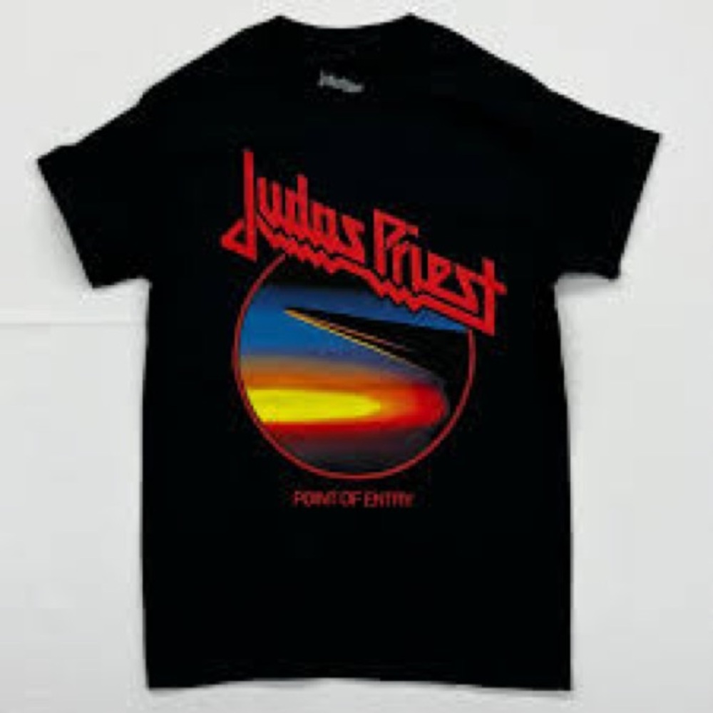 NWOT Judas Priest Black Graphic T-Shirt